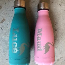 Insulating drinking bottle hot and cold 350ml