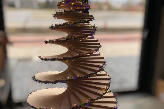 Spiral Christmas tree