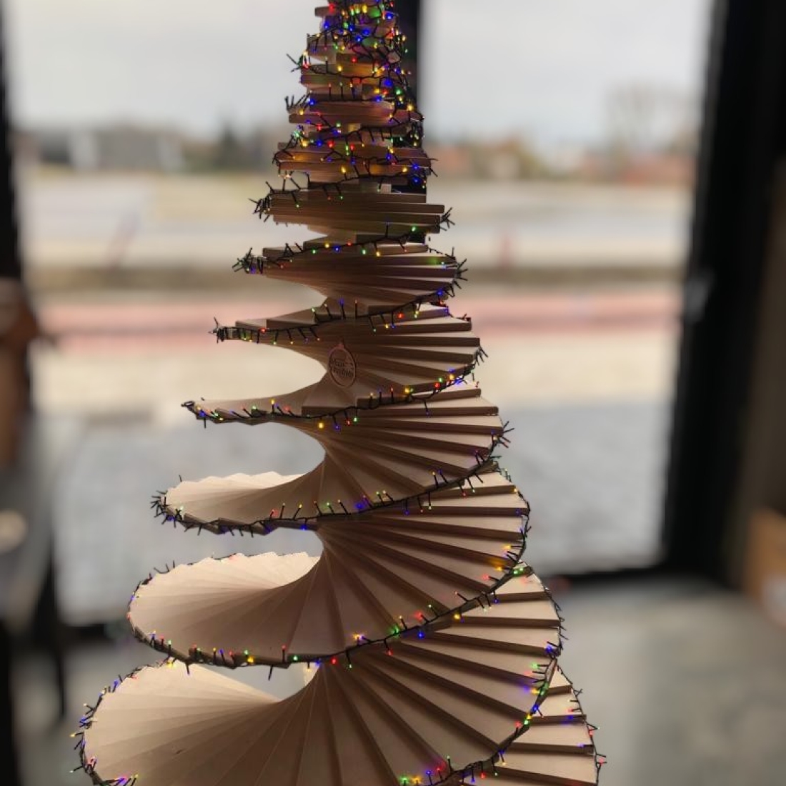 Spiral Christmas tree